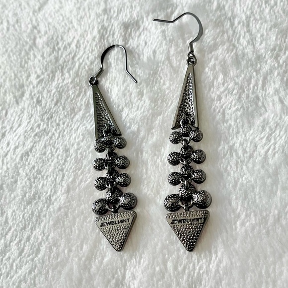 NWOT Jewelmint Colorblock Jewel Earrings - Picture 2 of 3